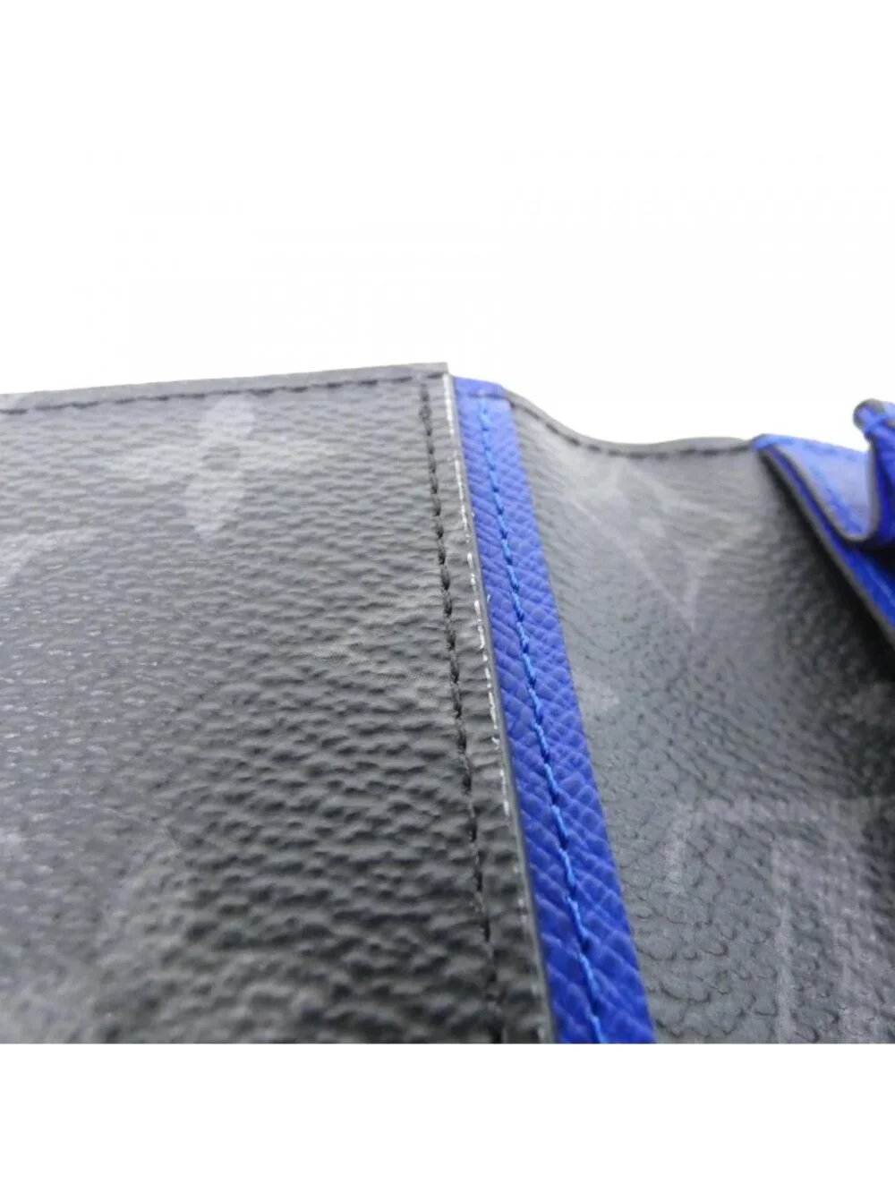Louis Vuitton Epi Monogram Eclipse Portefeuille Brazza Wallet